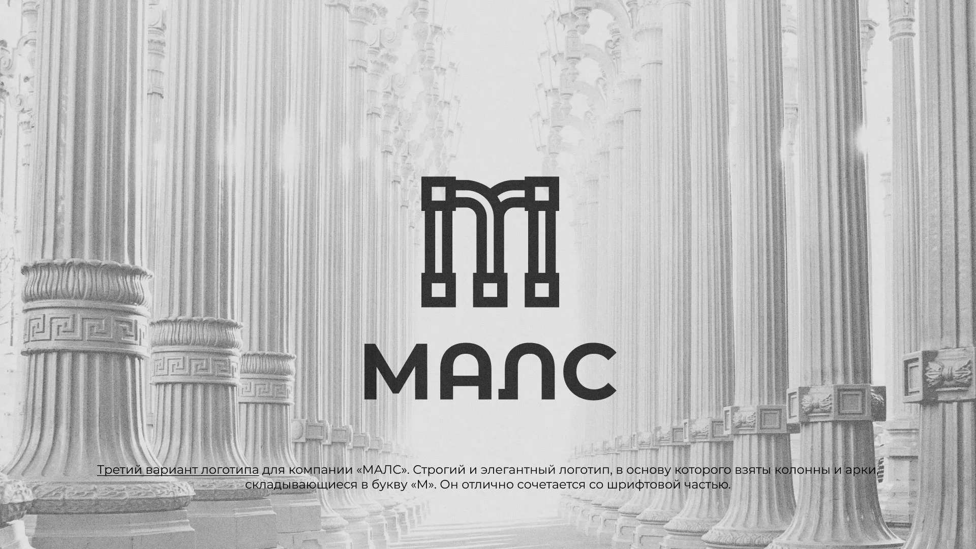 Разработка логотипа компании «МАЛС» в Щелково